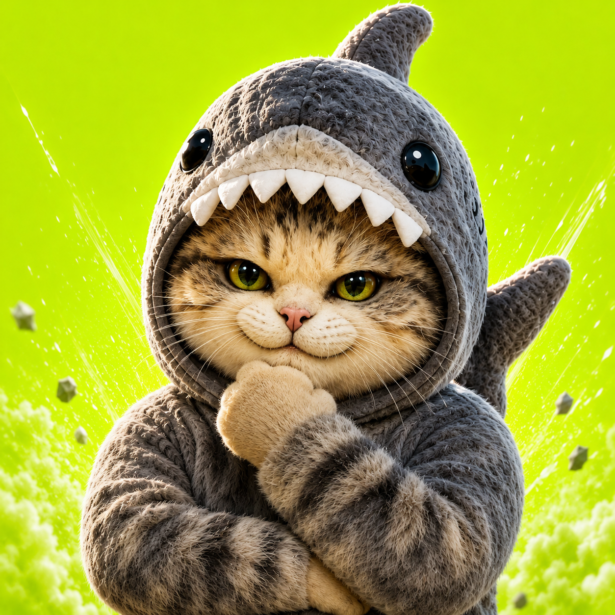 SHARK CAT logo